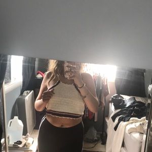 cute knit top size medium brand new